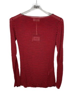 T-shirtml rigata viscosa cashmere