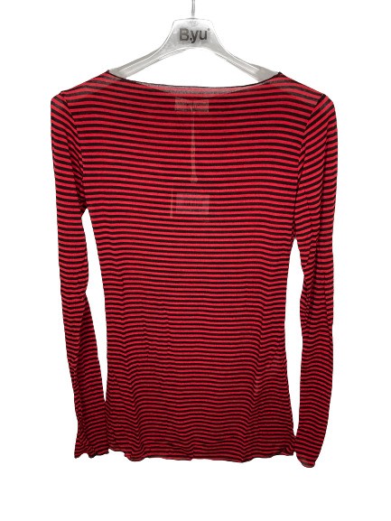 T-shirtml rigata viscosa cashmere
