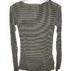 T-shirtml rigata viscosa cashmere