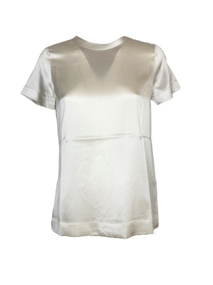 T-shirt mezza manica seta