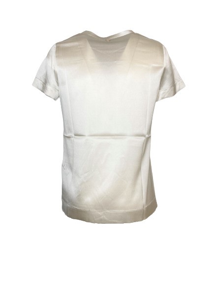 T-shirt mezza manica seta