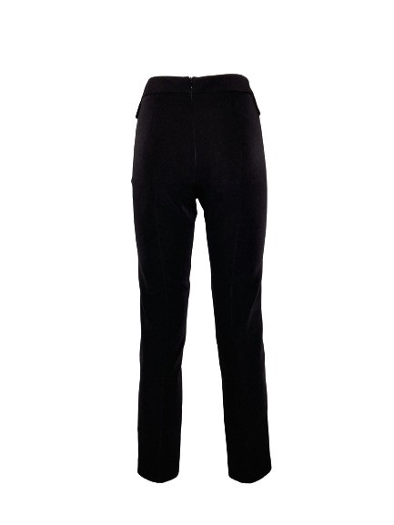 Pantalone slim vita alta +2bottoni