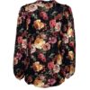 Camicia maniche baloon stampa fiori