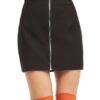 Minigonna zip