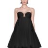 Abito bustier svasato tulle