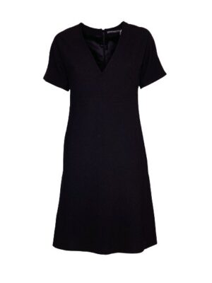 Abito trapezio crepe