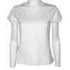 T-shirt slim mezza manica cotone