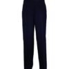 Pantalone palazzo con piping felpa strech