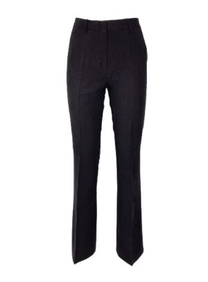 Pantalone trombetta boot leg tela