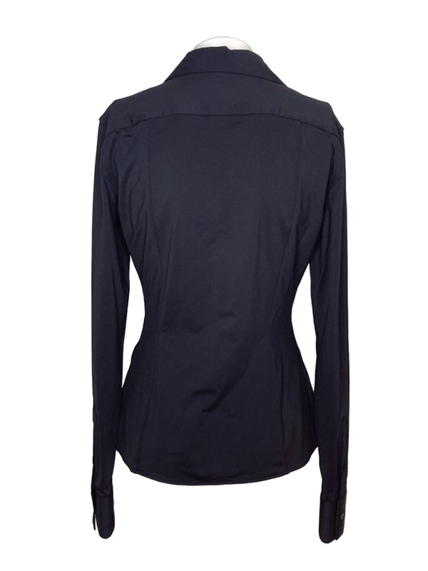 Camicia manica lunga scollo v no stiro