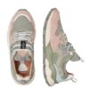 Sneakers nylon camoscio