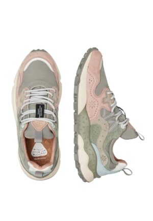 Sneakers nylon camoscio