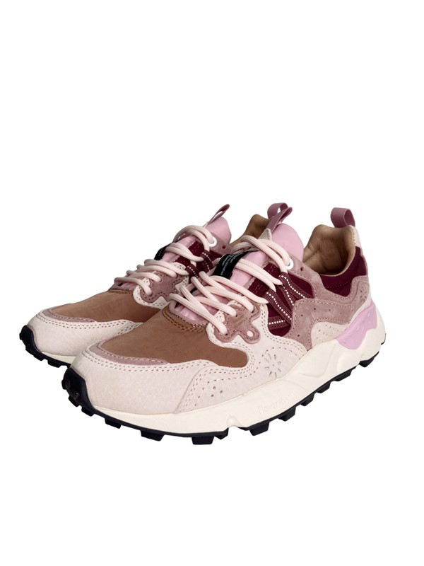 Sneakers suede nylon