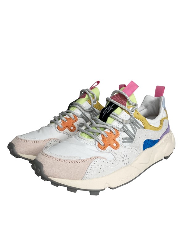 Sneakers suede nylon