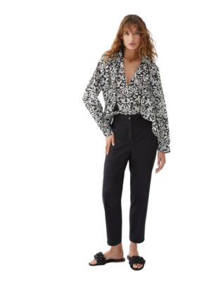 Pantalone popeline strech