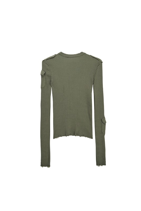 Girocollo costina militare