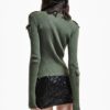Girocollo costina militare
