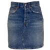 Minigonna denim