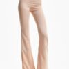 Pantalone flared strech
