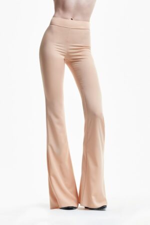 Pantalone flared strech