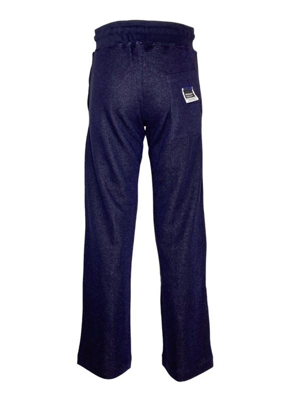 Pantalone diritto felpa lurex