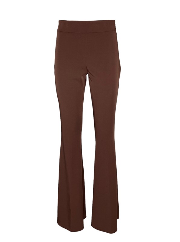 Pantalone flared strech