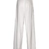 Pantalone palazzo popeline strech