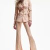 Pantalone flared strech