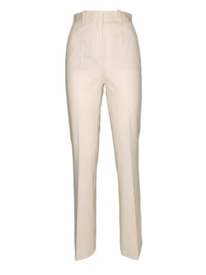 Pantalone flared piquet strech