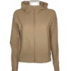 Cappuccio+zip spandex
