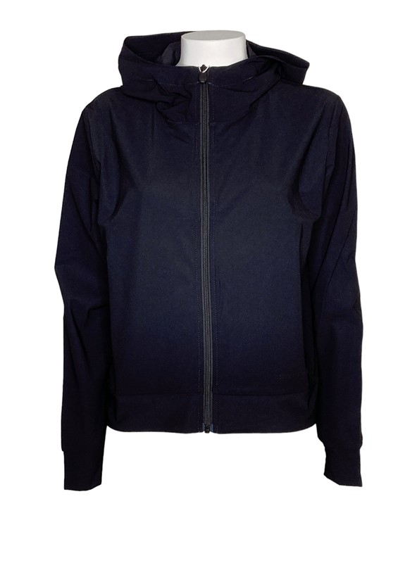 Cappuccio+zip spandex