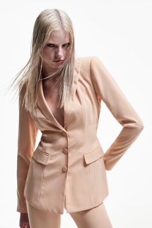 Giacca 3 bottoni crepe
