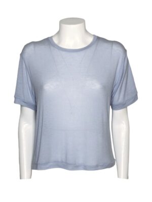 T-shirt over viscosa cashmere
