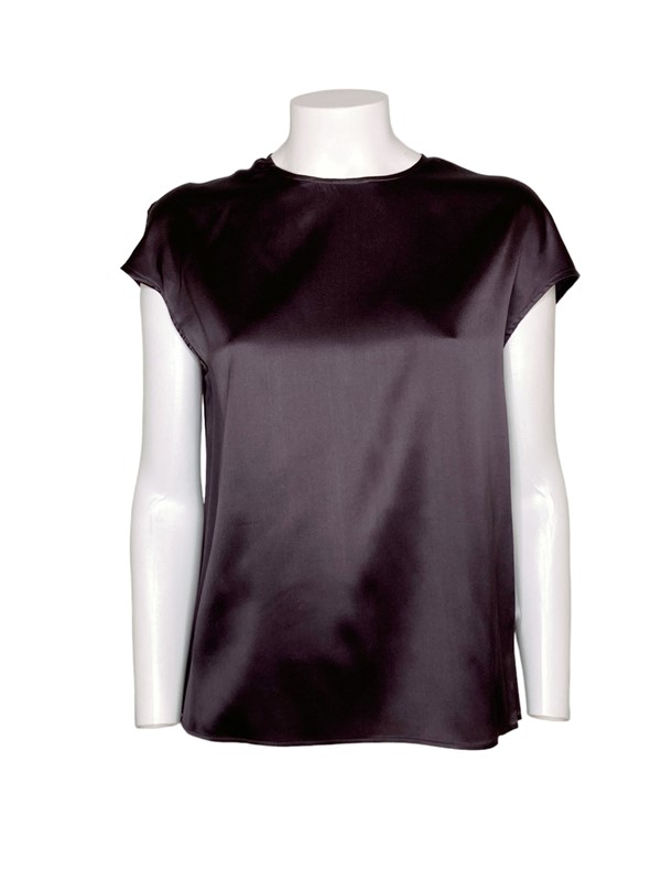 Blusa mezza manica seta