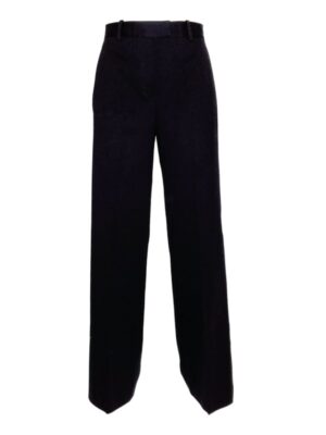 Pantalone palazzo smoking crepe