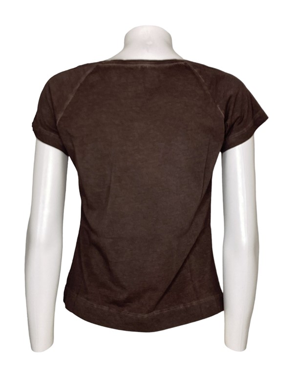 T-shirt slim maltinta cotone