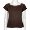 T-shirt slim maltinta cotone