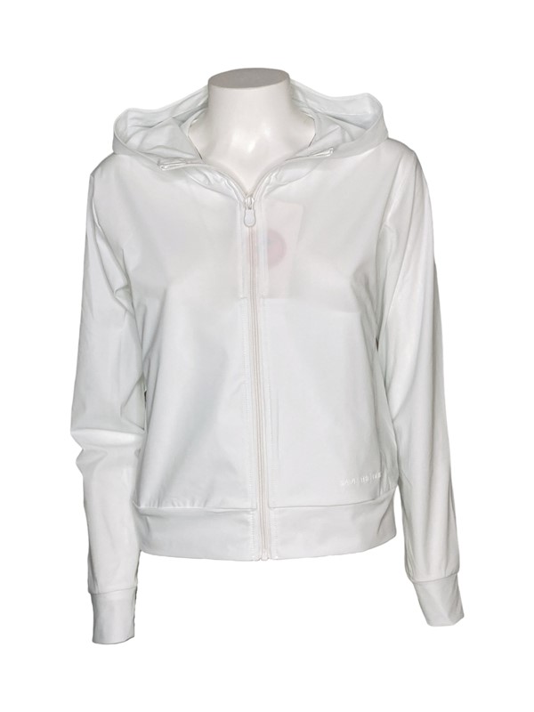 Cappuccio+zip spandex
