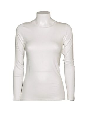 T-shirt manica lunga viscosa