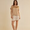 T-shirt raso viscosa strech