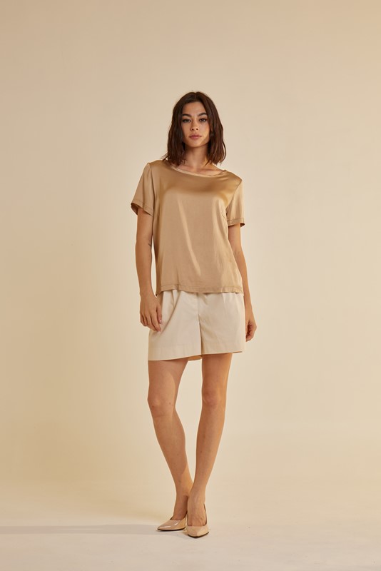 T-shirt raso viscosa strech