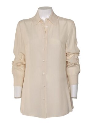 Camicia manica lunga seta