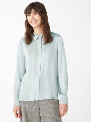 Camicia seta unita