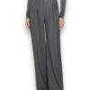 Pantalone palazzo gessato lurex