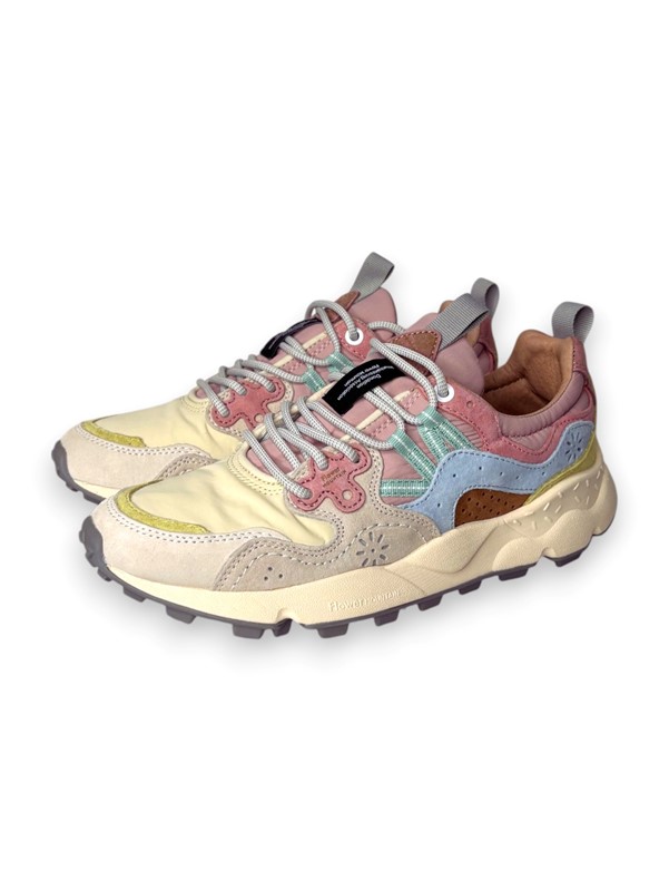 Sneakers suede nylon