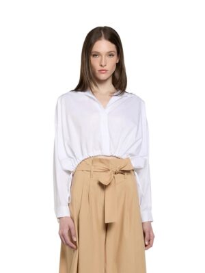 Camicia over cropped+culisse