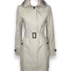 Trench con cappuccio