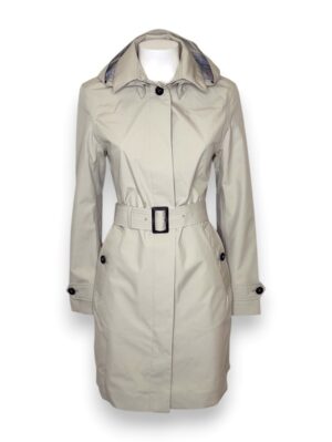 Trench con cappuccio