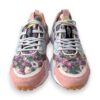 Sneakers suede print cotton spring flowers