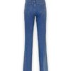 Jeans flaire high rise flared eco bleach